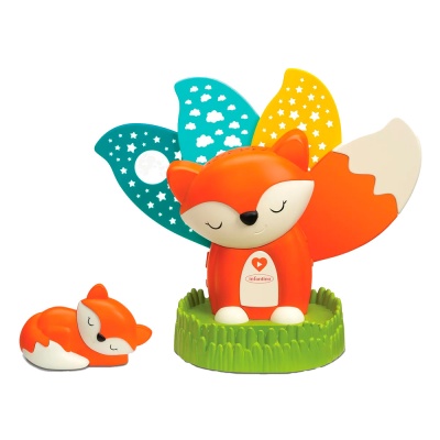 Ночник проектор музыкальный Милая лисичка Infantino 202002 1